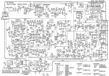 Boss CE 300 schematic circuit diagram